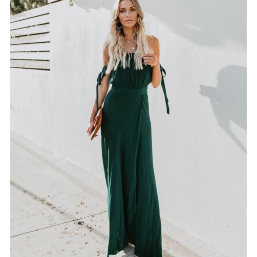 Vici collection strapless dress
